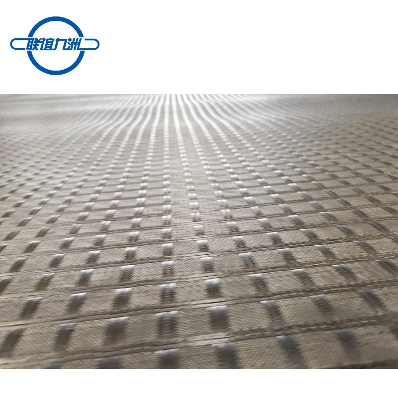 High Quality Fiberglass Geogrid Paving Composite reinforcement Geogrid