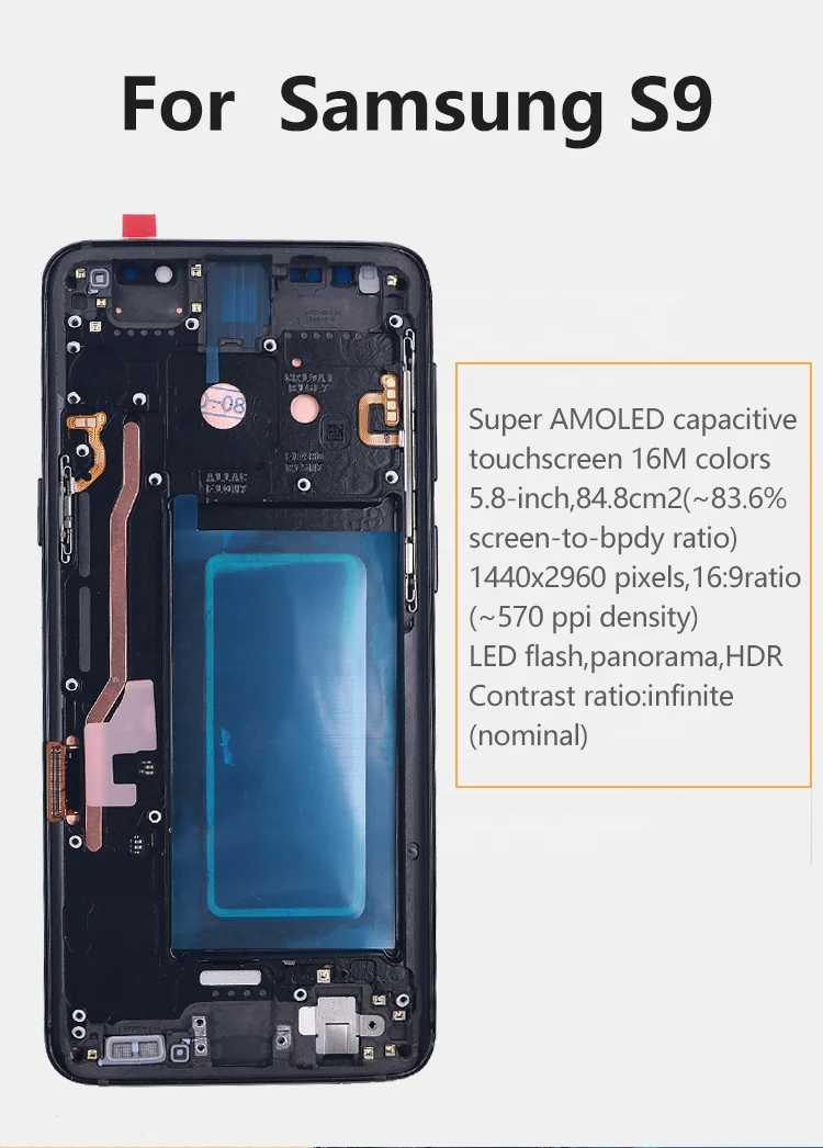  Новый бренд Цена по прейскуранту завода-изготовителя calisoon OLED дисплей с сенсорным экраном дигитайзер в сборе ЖК-дисплей для Samsung Galaxy S9 S8 S7 s6 A7 A8 J710 J3 J4