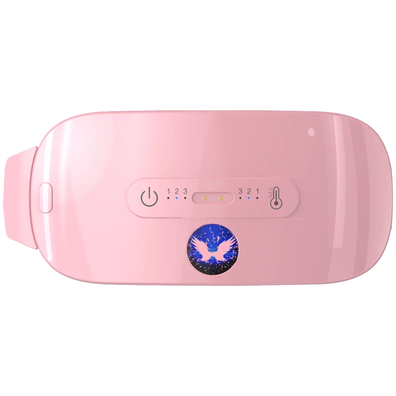 Portable Vibrating Massage Heating Stimulator Electric Level Wireless Women Menst Heater And Massager Belt Period Cramp Massager