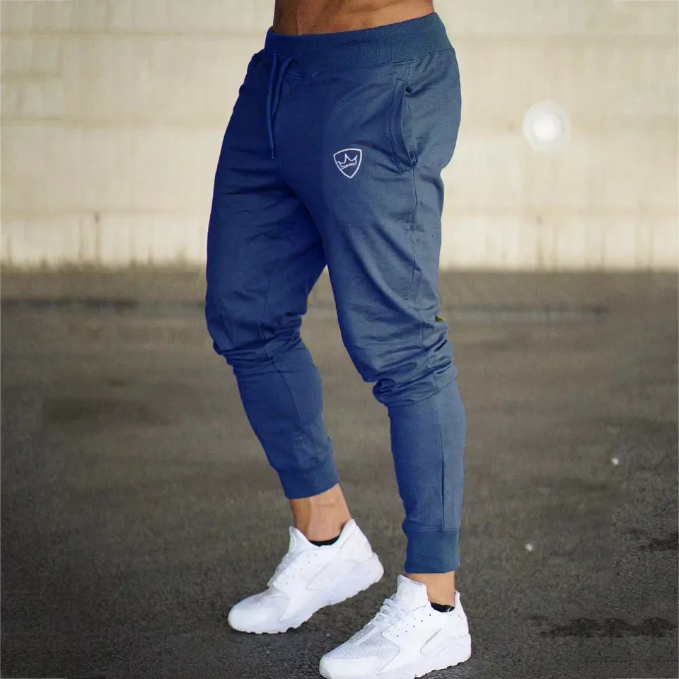 
Custom logo Men Gym Sweat workout fitness pants men sports joggers 