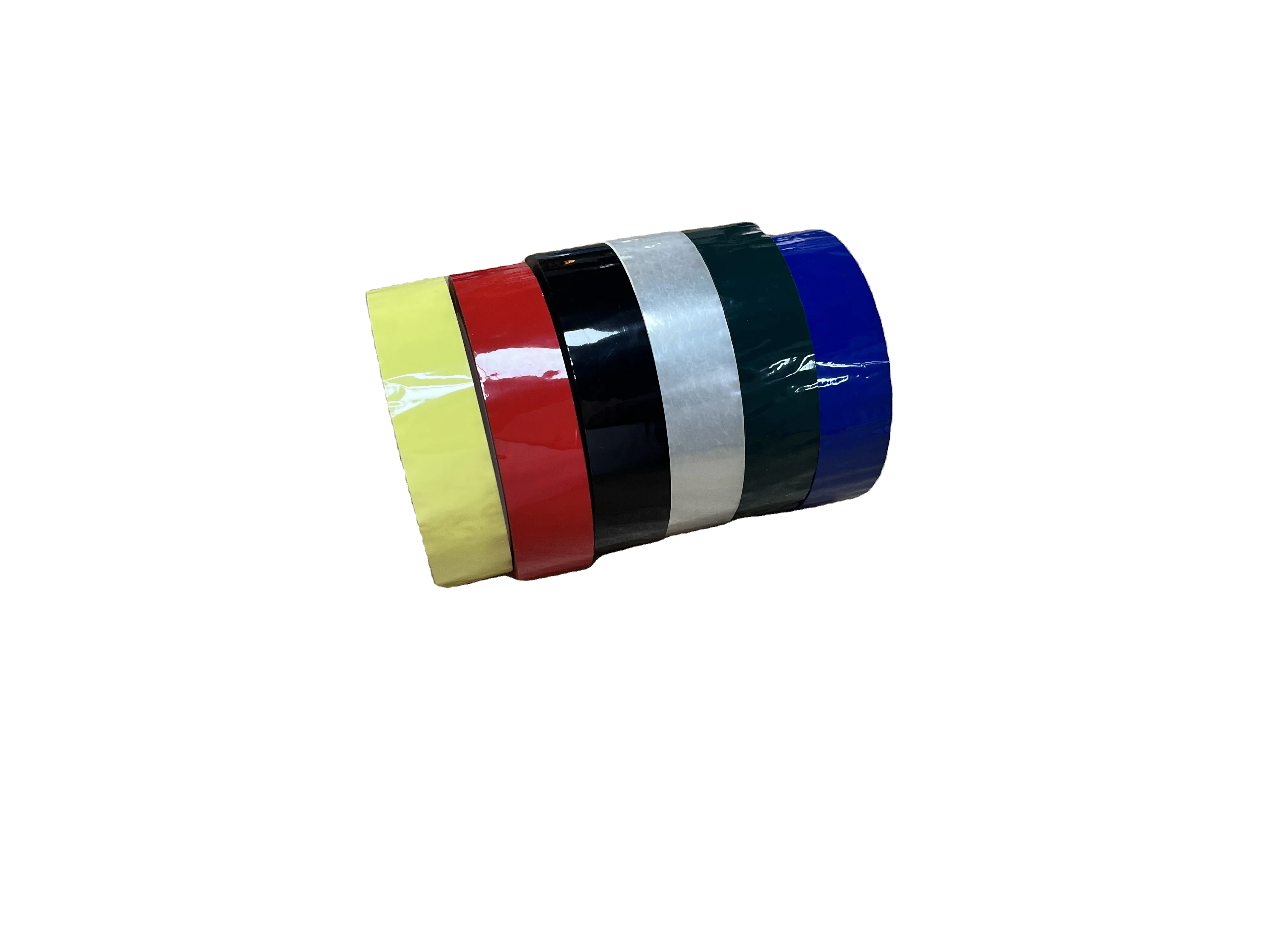 Flame retardant pet marking mylar tape transformer insulation high temperature mylar tape colorful non-marking 5S marking tape