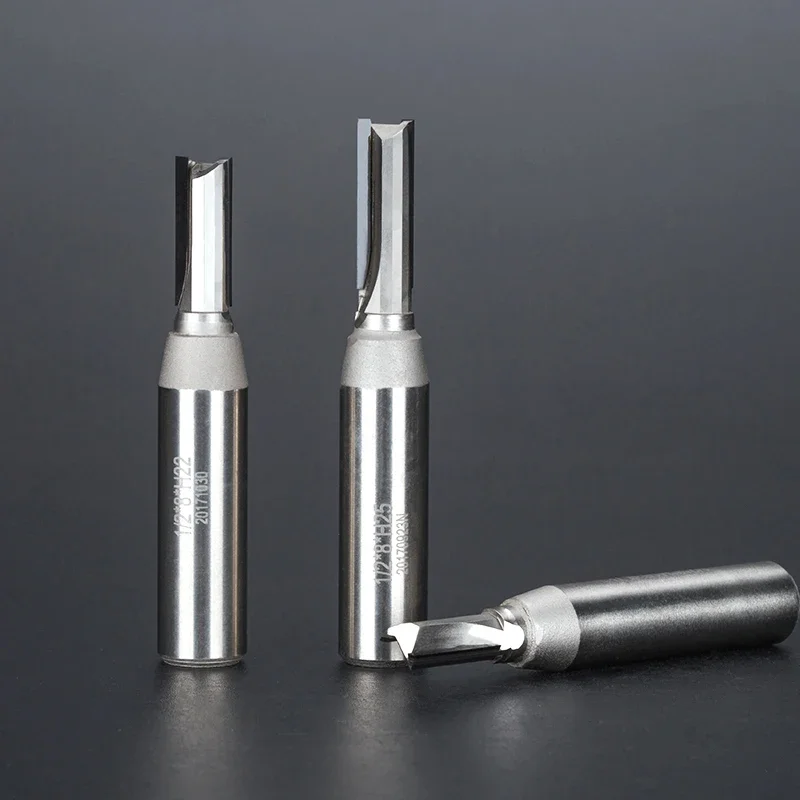 12.7mm PCD Straight Cutter Wood Router Bit Acrylic Slotting Router Bits