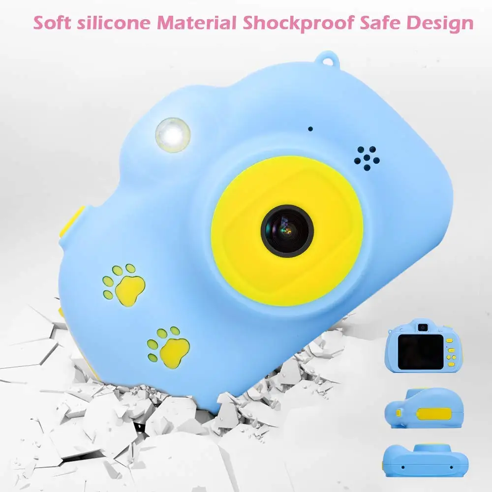 FACTORY PRICE 2.0 Inch 1080P Dual Lens Children Video Camera Cute Design Kids Video Action camera outdoor use