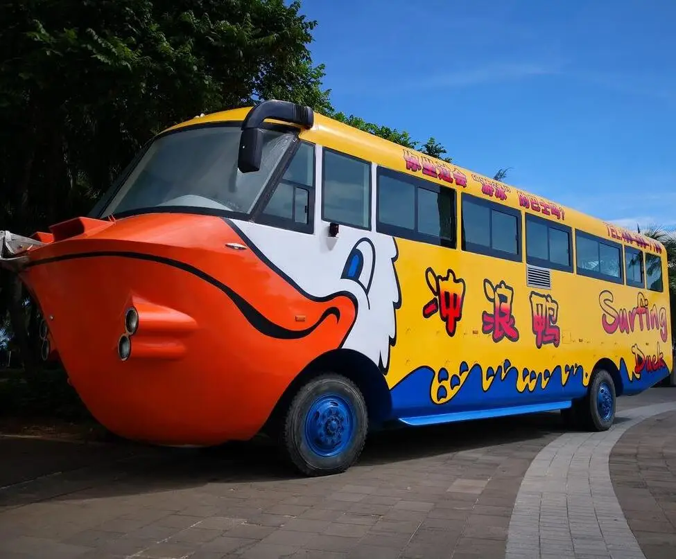 Амфибия машина приключений утка