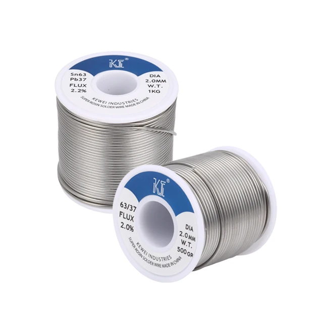 Kewei Solder Wire Sn Pb 63/37 Tin Lead Welding Wire for PCB Electronics Soldering
