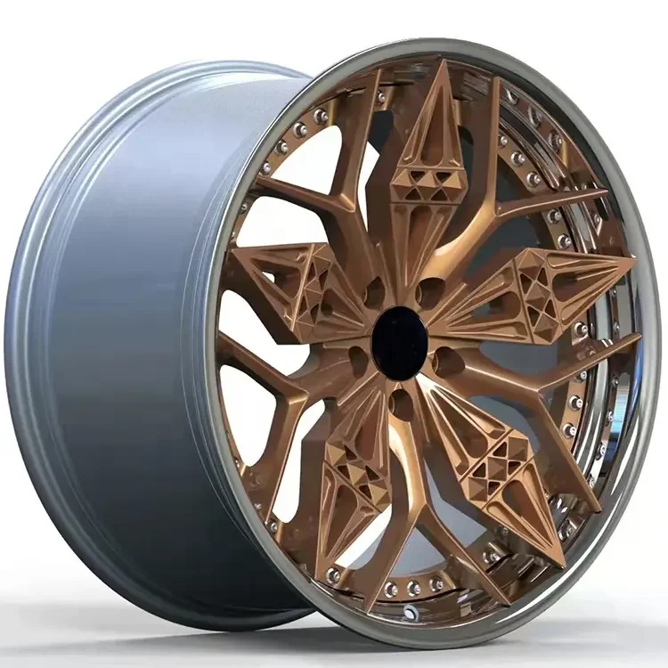 WR018 Customized 2 piece 3 piece rims 22 inch forged alloy wheels 5x112 5x120 wheels forged blank for bmw f30 e46 f10 tesla 350z