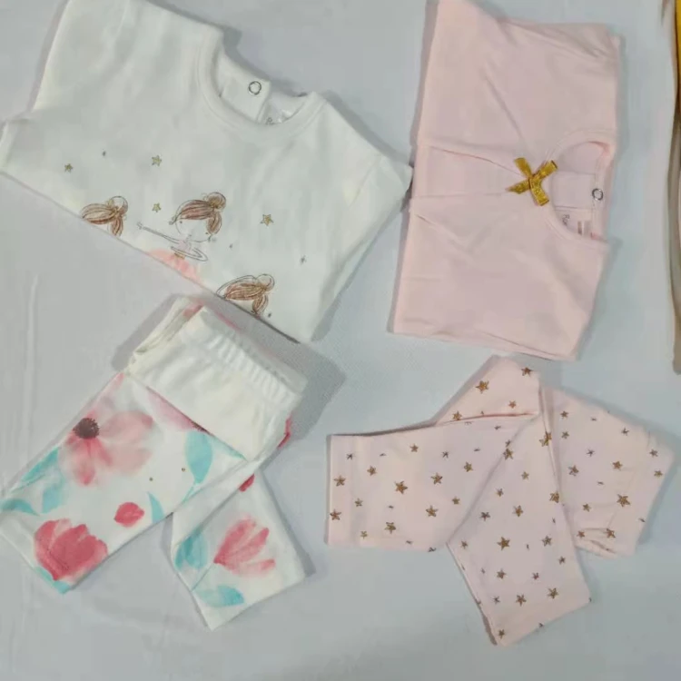 
China Wholesale Kids Wear Summer Skirt Trousers Girl Clothing Set 