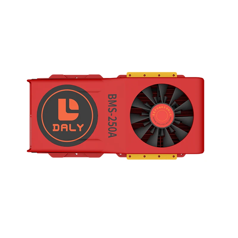  Daly 16s 48v BMS fan lifepo4 батарея bms 80A 100A 200A 250a с