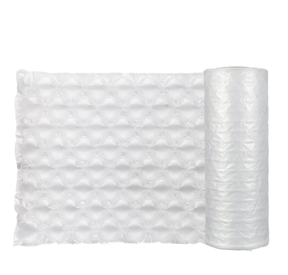 Wholesale Transport E-commerce Packaging Waterproofing Air Cushion Gourd Film PO Aerator Bubble Air Wrap Protective Film
