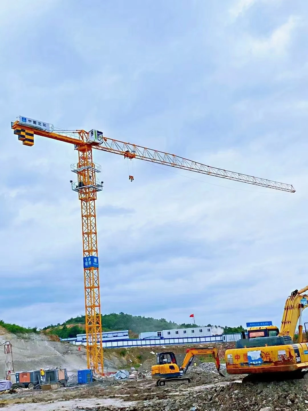 Low Price China Used Topless Tower Crane 5610-6 Types of Second Hand Tower Crane for Construction with Fast delivery