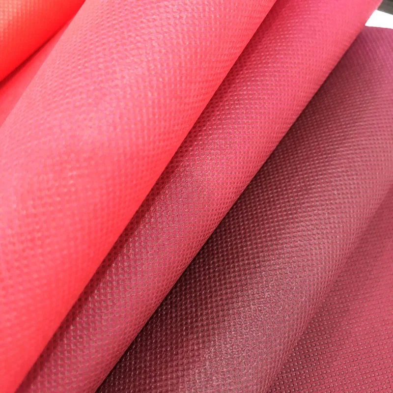 Wholesale Environmental Friendly Customized Color Design 80g 1.6m Width * 300m Long/ roll Spunbonded Non-woven Fabric