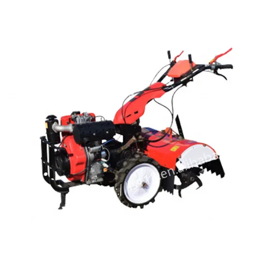 Walking tractor direct sales rotary tiller multifunctional agricultural diesel 2-wheel drive 4-wheel drive in dry land and paddy