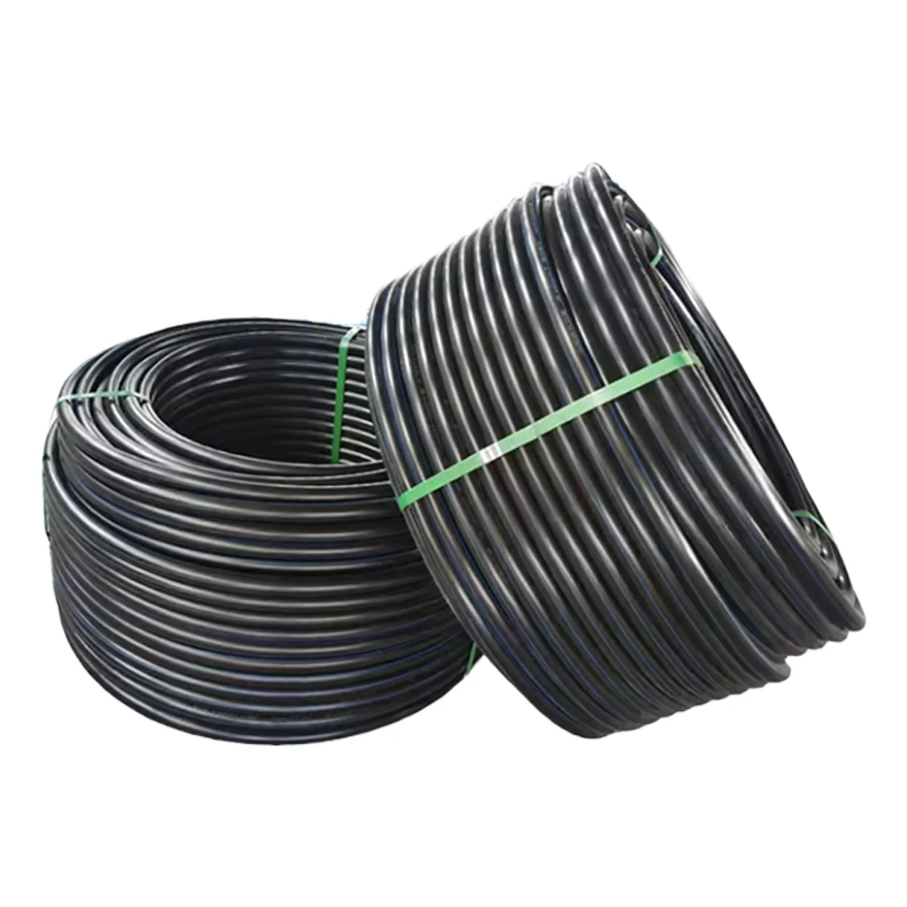 Black 2 Inch 100m Poly Pe Material Tubes Rolls Polyethylene 50mm HDPE PN10 Agricultural Farm LDPE Drip Tube Drip Irrigation Pipe