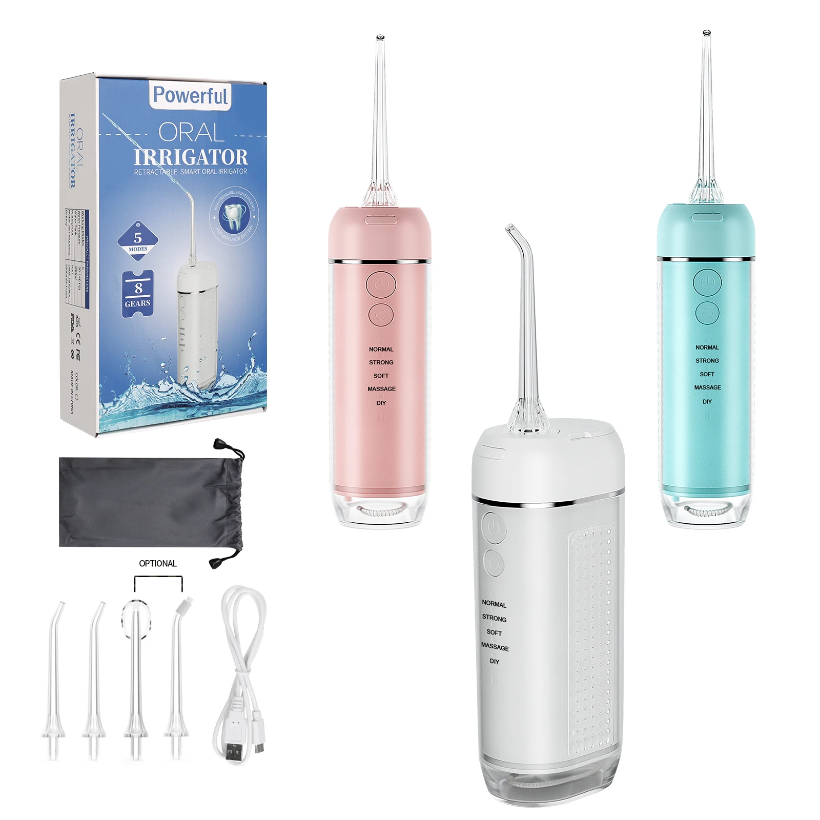 Портативный ирригатор для полости рта