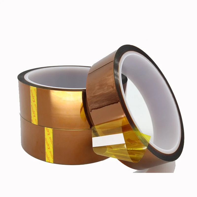 
Custom size accepted Jumbo roll heat resistant PI goldfinger tape 