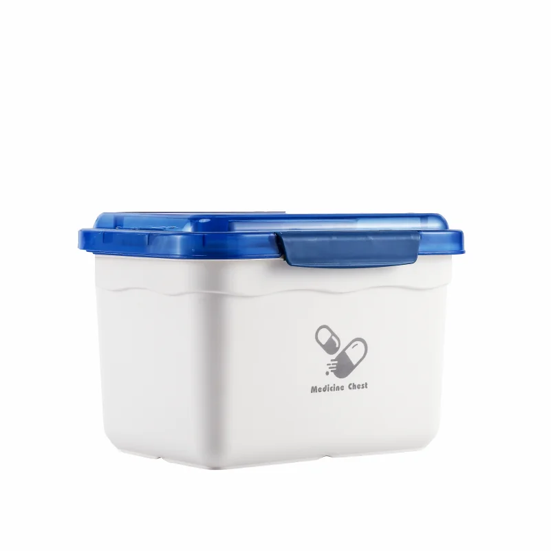 Medicine chest Family container compartments medicine Storage box large capacity home medical care medical first aid chest box