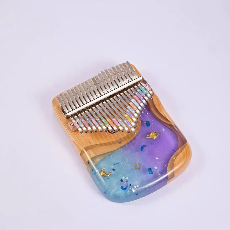 Kalimba 17 электроника с чехлом для переноски пианино с большим пальцем музыкальный инструмент