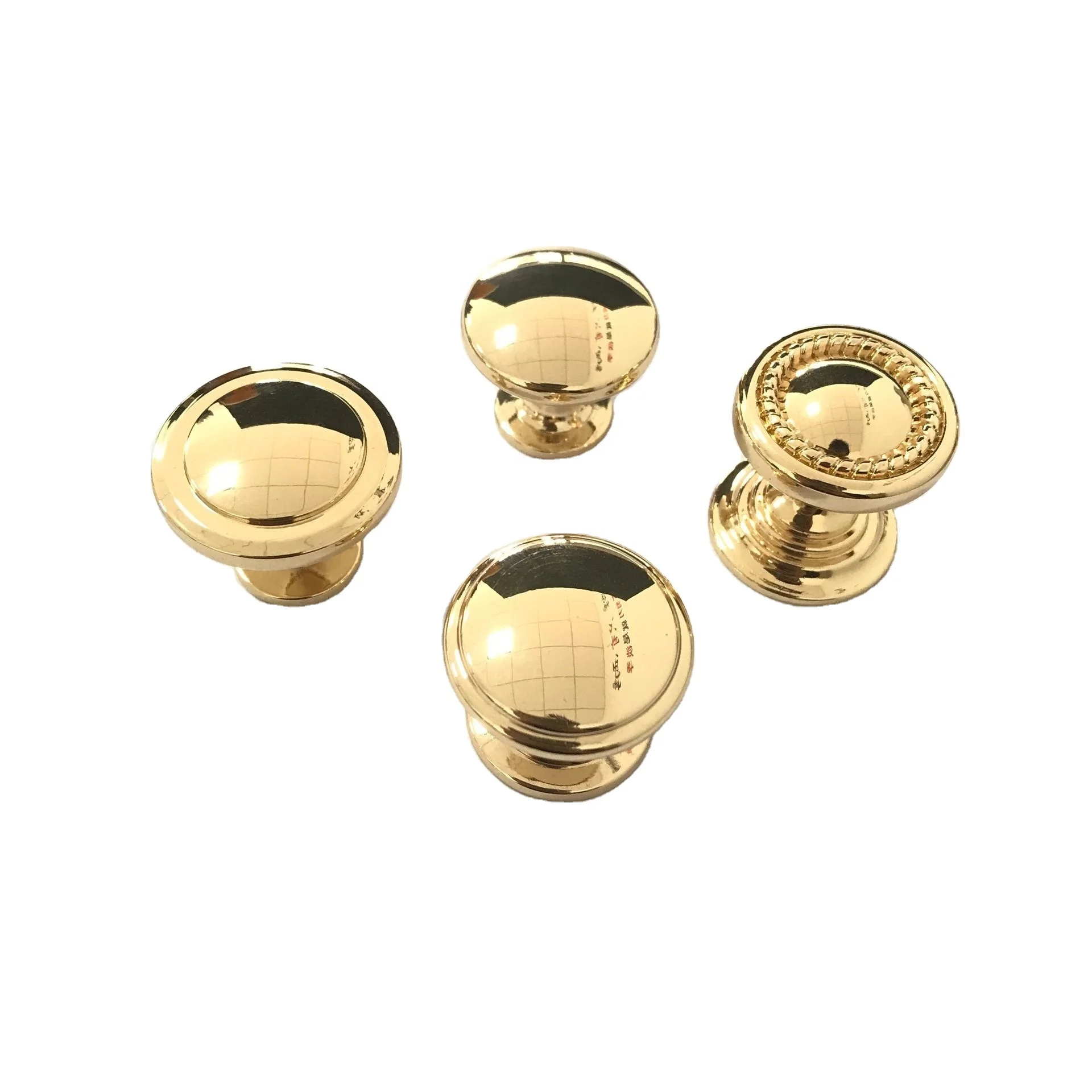 China Hardware Kosin Glory Gold Knob  Cupboard Kitchen Decor Drawer Cabinet Glory Gold Knob