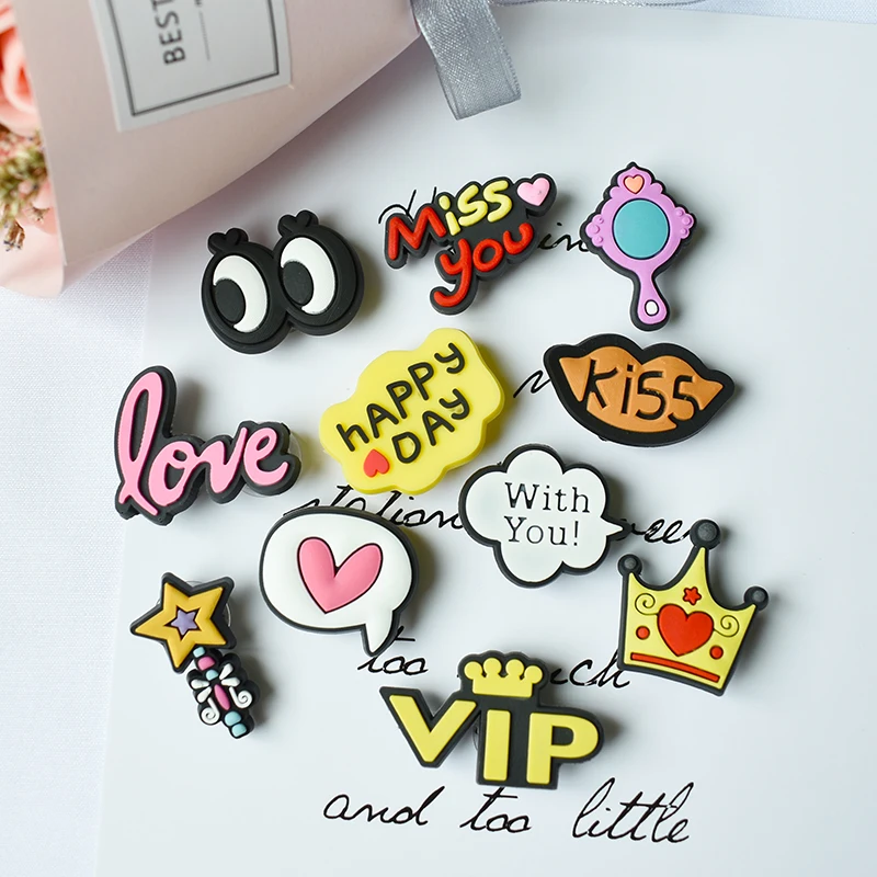 Set Series Doughnut Cartoon Character Shoe Charms For Kids Custom Cartoon Pvc Designer Shoe Charms Cute Shoe Charms