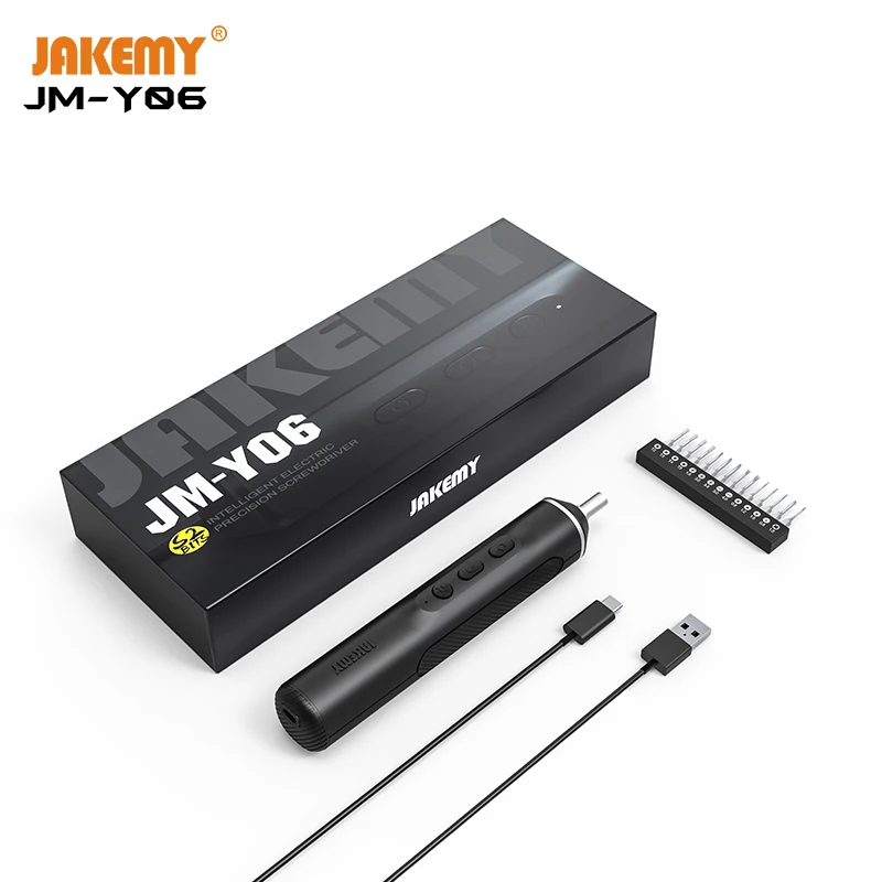 JM-Y06 портативная электрическая отвертка Беспроводная мини-отвертка с USB для ноутбука мобильного телефона