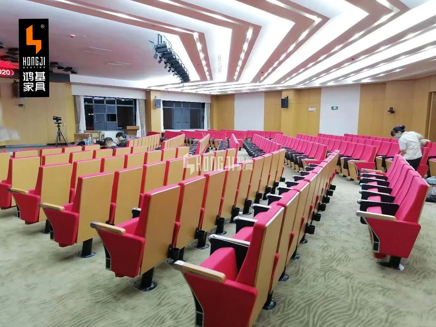 wholesale fabric cover price auditorium chairs dimensions