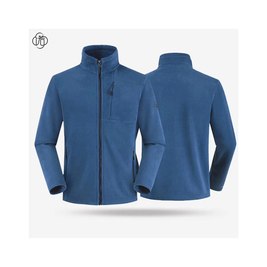 China Professional Supplier Polyester and Spandex Polar Fleece Lining Fleece Jacket For Men Casual Wearing