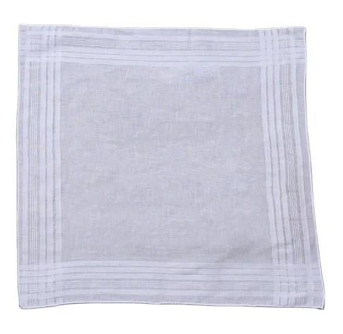 100% хлопковый Карманный носовой платок индивидуального размера/мужские носовые платки с высококачественным атласным хлопком полностью белый