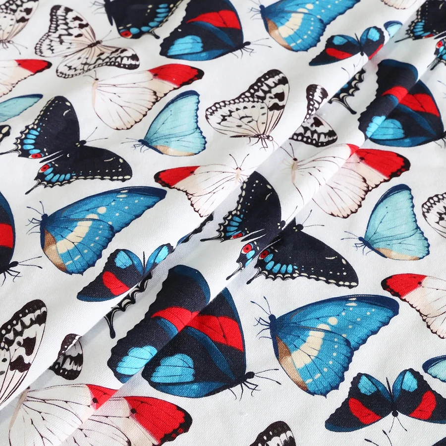 Низкий минимальный заказ, цифровая печать на хлопковой французской махровой ткани