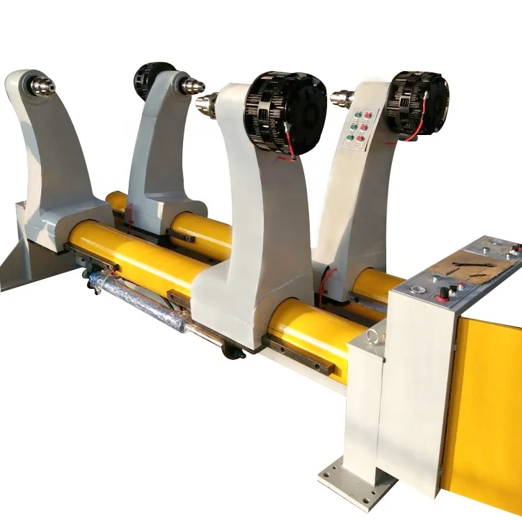Hydraulic Paper Mill Roll Stand Stand/machine To Make Corrugated Cardboard Stand/carton Pizza Box Making
