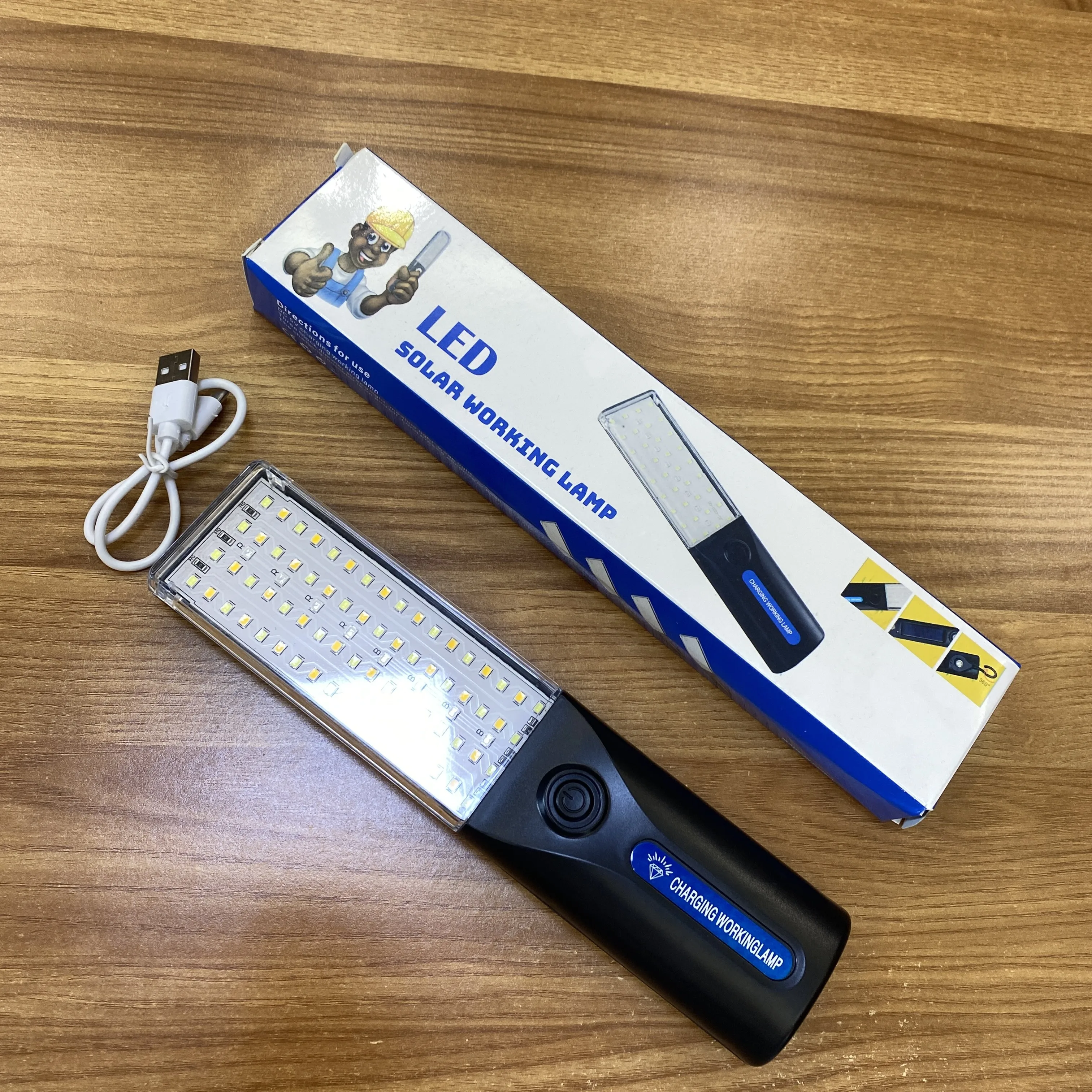 IP65 Waterproof LED Solar Floodlight Portable Emergency Camping & Outdoor Fishing Light Working Light