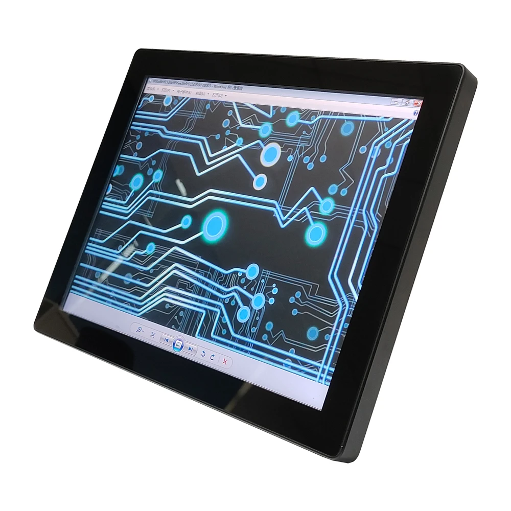 Пользовательские 15 дюймов водонепроницаемый размер крепление прочная панель открытая рамка встроенный дисплей Hd Ips промышленный ЖК сенсорный экран монитор