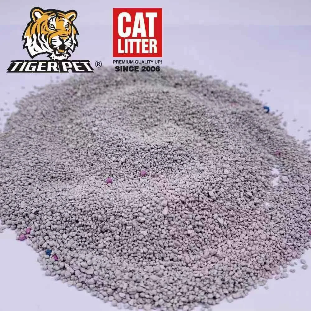 Дезодорирующий стерилизатор TIGRT для домашних животных натуральный бентонитовый кошачий наполнитель песок кошачьего туалета