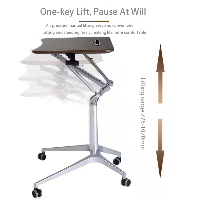 Morden Style Manual Adjustable Height Computer Table Automatic Table Ergonomic Sit Standing Desk