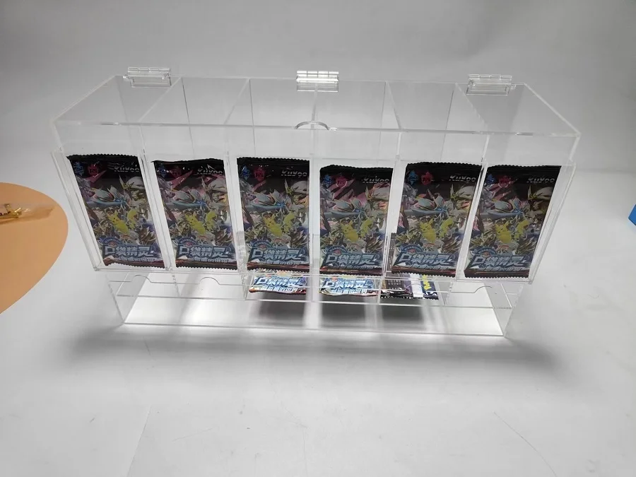 Custom Pokemon Booster Pack Acrylic Case Booster Pack Acrylic Case Acrylic Booster Pack Case