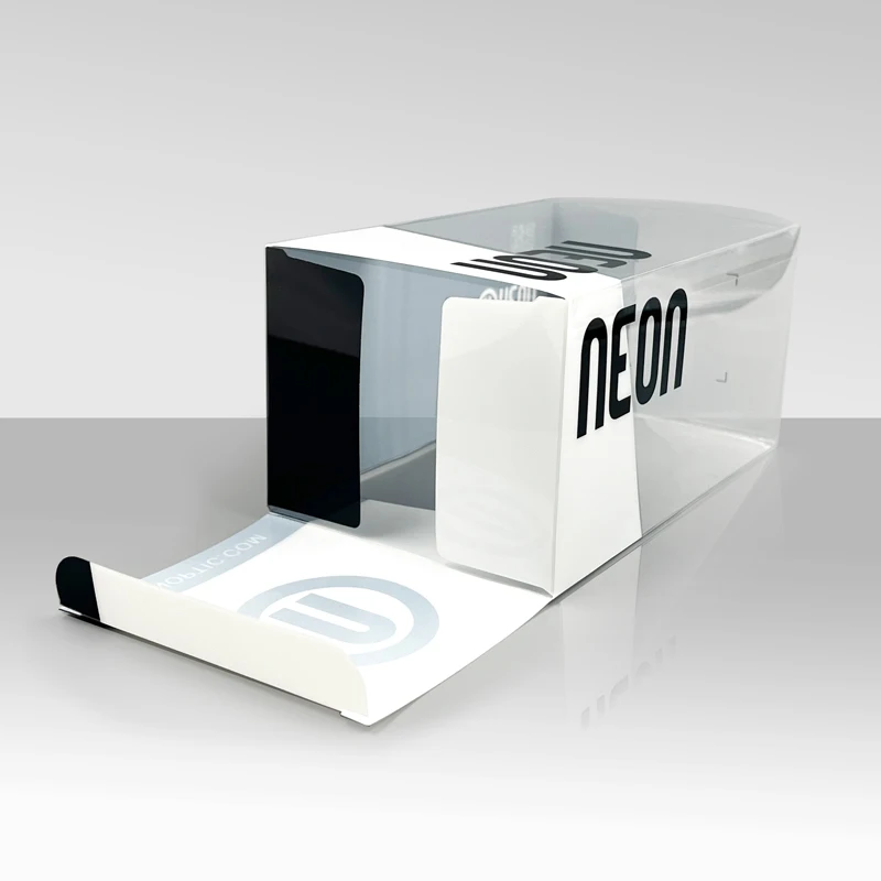 Kailiou Wholesale Customized Acetate Plastic Packaging Clear PVC Box OEM Transparent Folding packing box