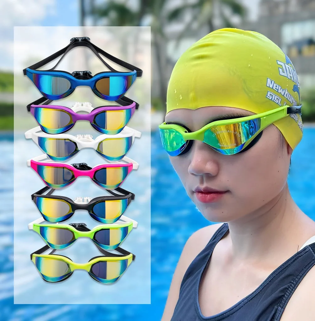 Summer Water Sport Beach Pool Professional Funny Games Swimming Goggles for Adults Teenagers