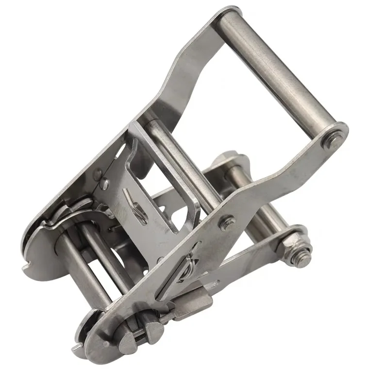 Manufacturer supply 1inch 25mm ratchet tie down buckle Cargo Ratchet Buckle Stainless Steel Ratchet Tie Down