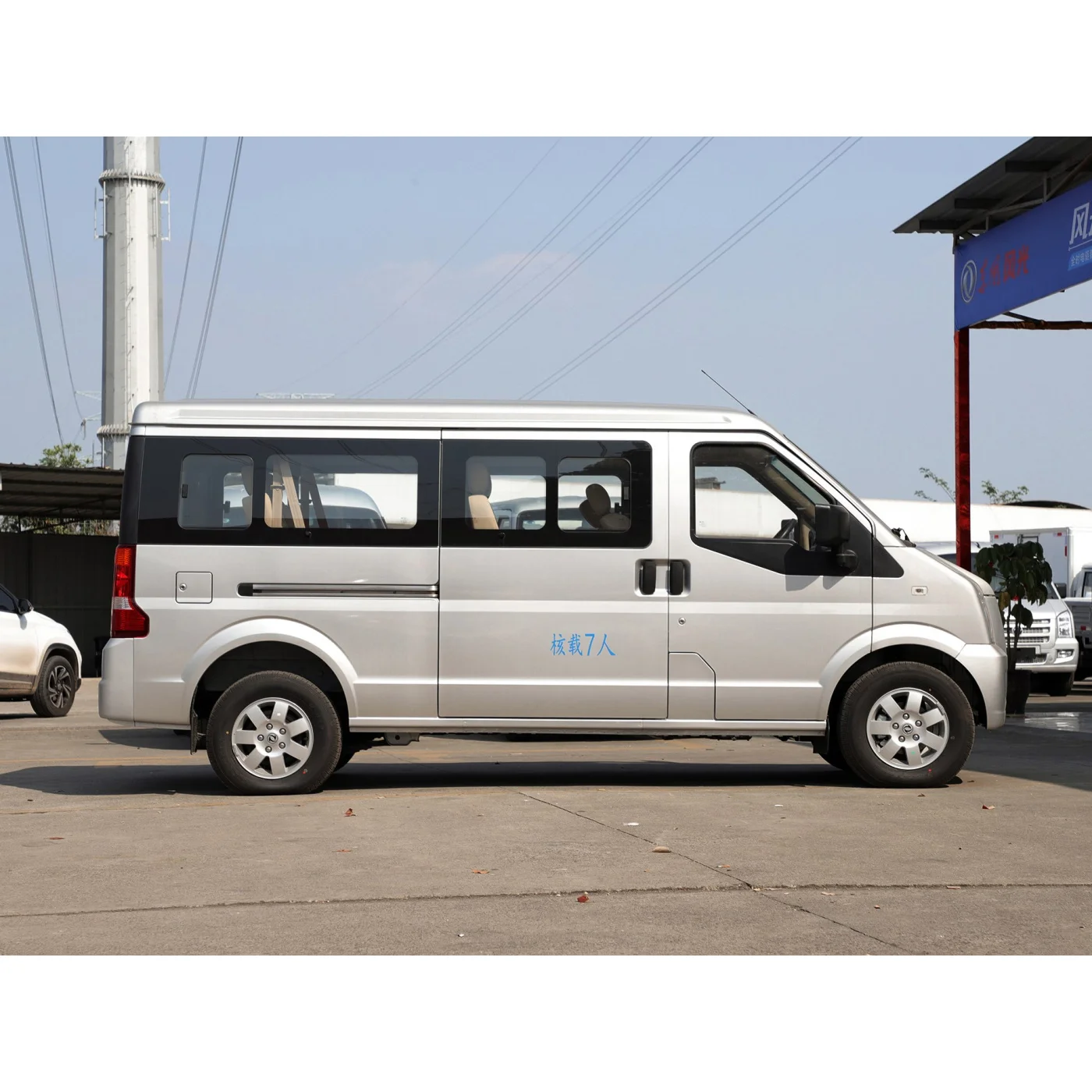 Chinese dongfeng brand new C37 LHD 7 seats 11 seats mini bus mini van