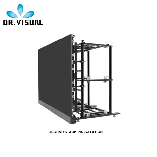 DR визуальный светодиодный фронтальный экран для сцены панели 4d танцпола