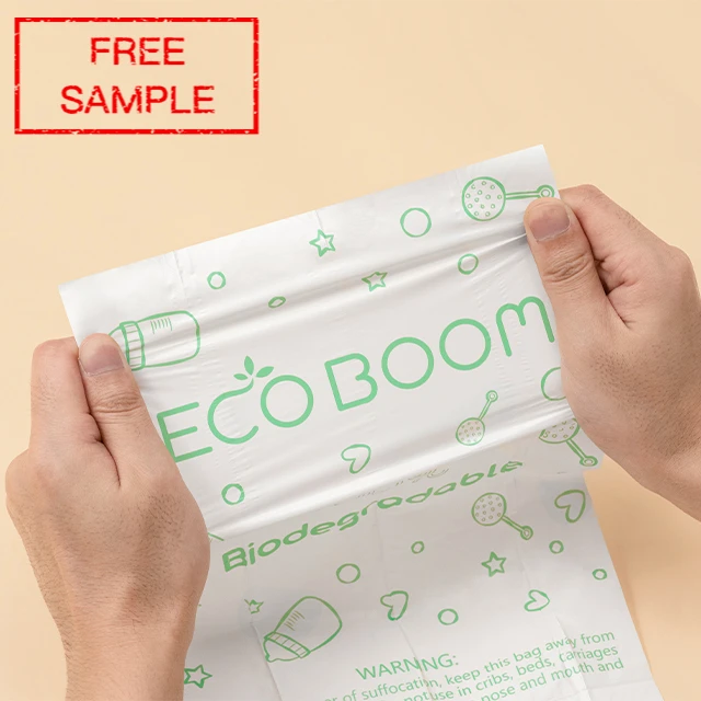 ECO BOOM organic compostable eco ecological factory manufacturer biodegradable diaper bag
