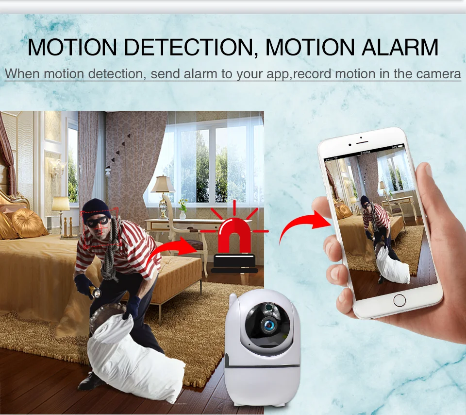  2021 лучшие продажи Tuya Smart 1080P 2.0MP Беспроводной Wi-Fi камера Поддержка двухканальную