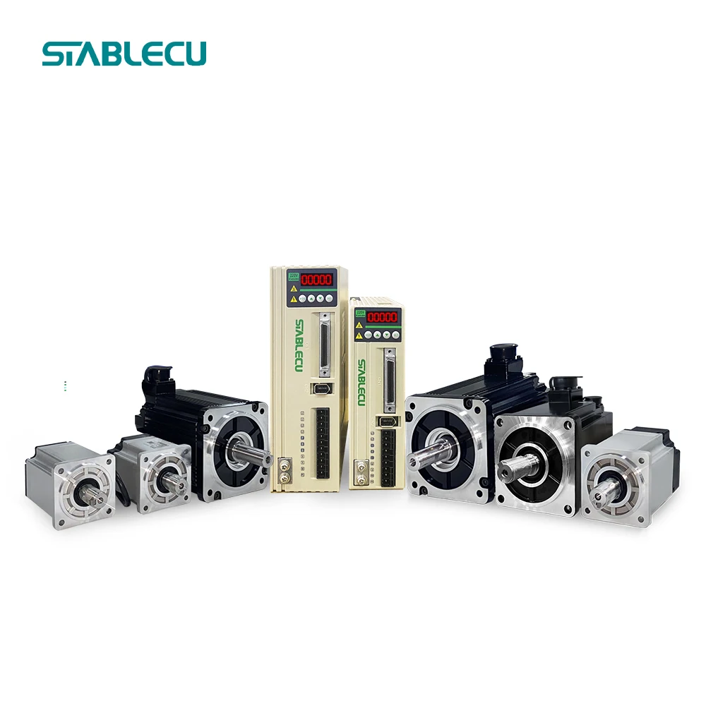 cnc router laser cutting machine 750w 3phase ac drive servo motor for sewing machine