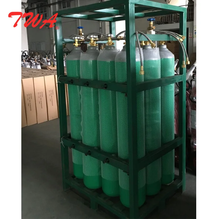 High Pressure  10L 40L 50L 68L Seamless Steel Tank CO2/Oxygen Gas Cylinder