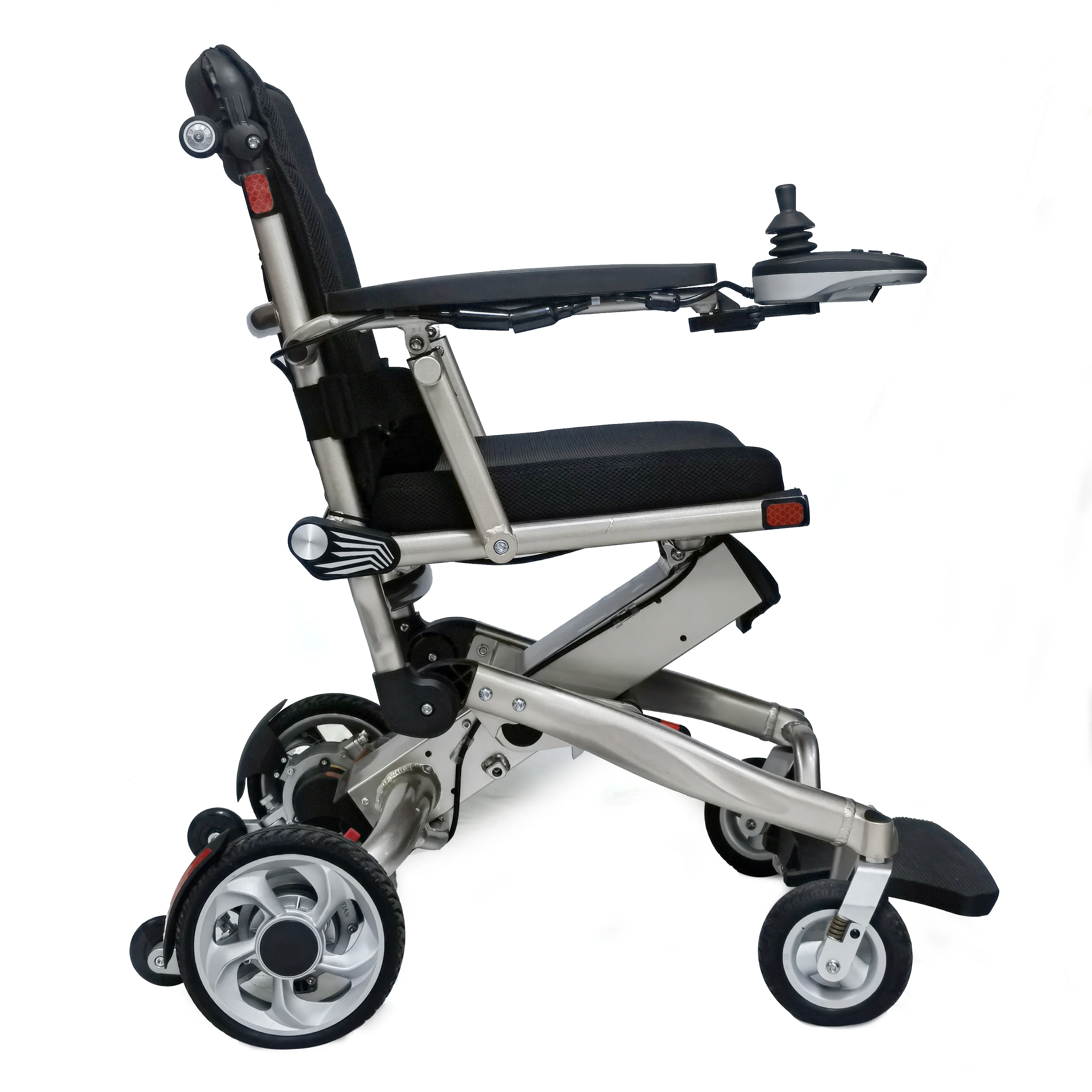 HEDY FEW05 CE Bauhaus Design Strong Built Lightweight Folding Portable Adjustable Armrest Height Power Chair Electric Wheelchair