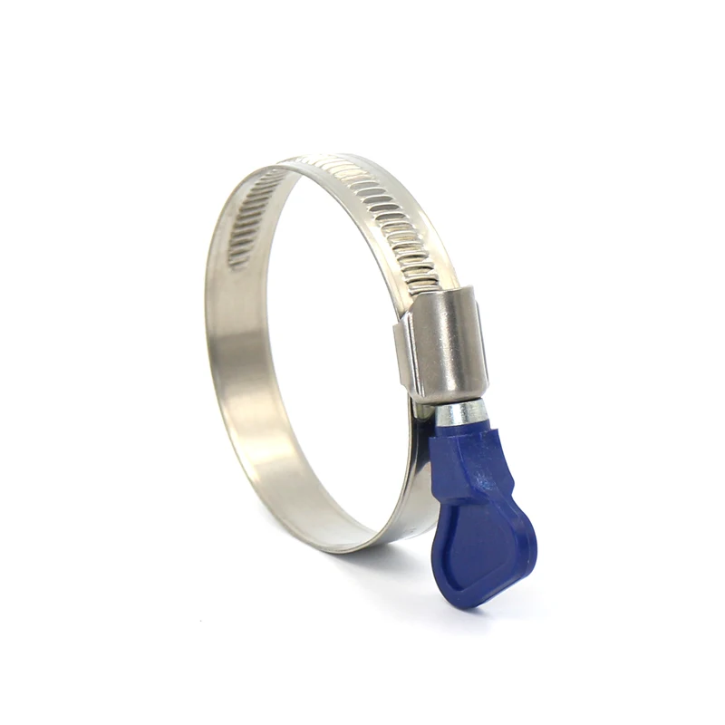 Stainless Steel German Type Thumb Screw Hose Clamp