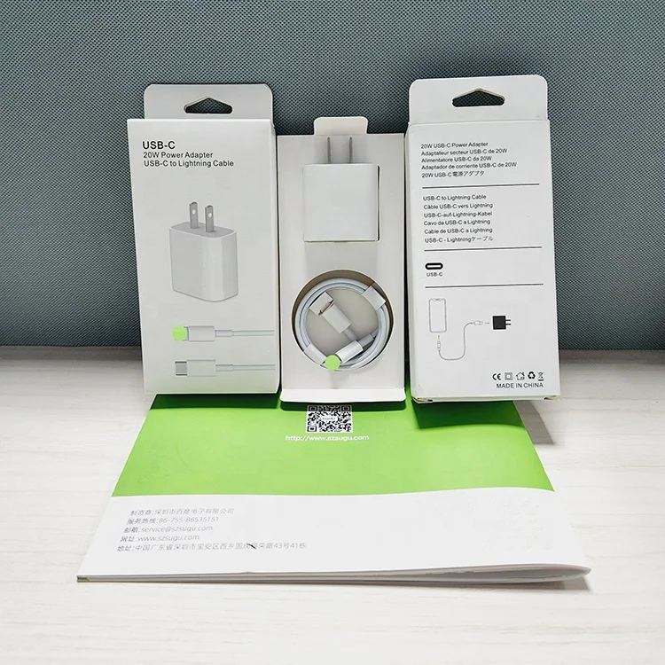 For Phone13 Original Adapter PD 20W Charger USB C Quick  Charger EU US Plug Wall Charger cable For Phone 13 12