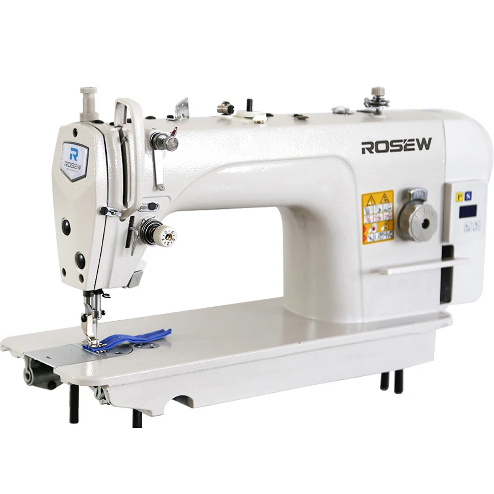  Высокоскоростная Промышленная швейная машина ROSEW 8700D с прямым приводом и одной иглой для челночного стежка легких средних тяжелых