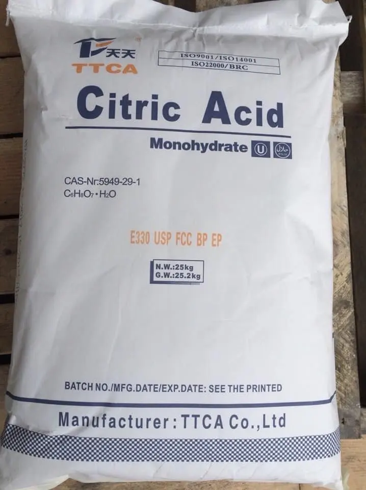 Blue  TTCA Citric Acid Anhydrate/Monohydrate best price on Sale