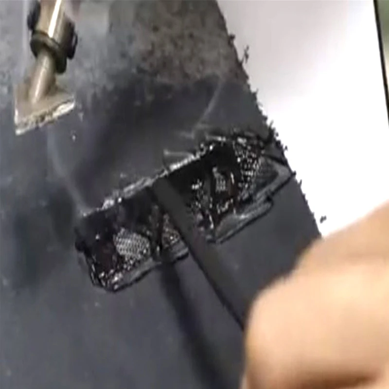 Adjustable temperature plastic parts repair triangle trowel car bumper repair welding machine soldering iron welding gun