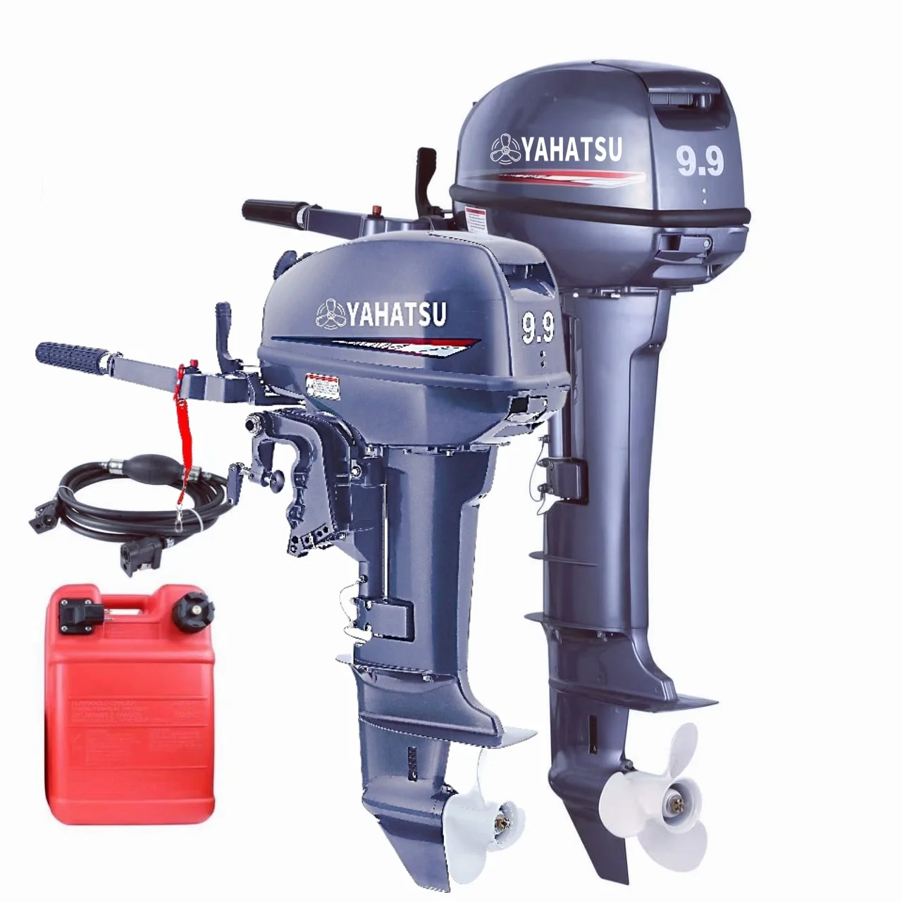 YAHATSU 2 stroke 9.9hp  outboard motor boat engine compatible with original YAMAHA boat motor and spare parts for Russia market